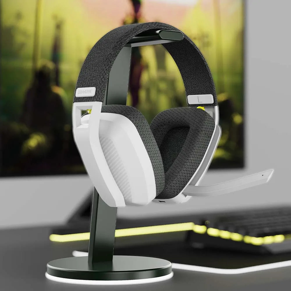 Casque gaming sans fil avec micro