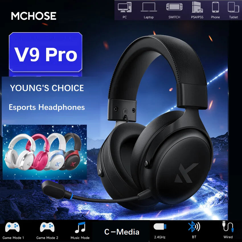 Casque gaming sans fil